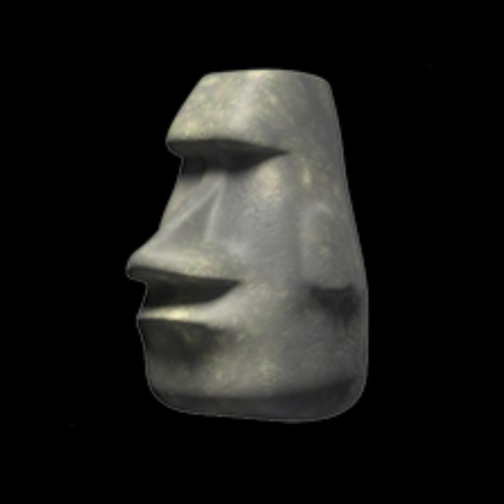 Moai Emoji